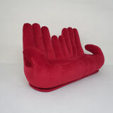 Pop-art "Hand-shaped" sofa, 1980's