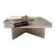 Square coffee table 100% Roman Travertine