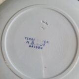 Set of two saucers Terre de fer Saigon
