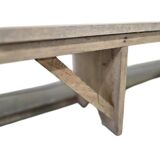 XL vintage wooden bench