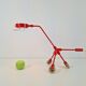 Red Dog Kila Table Lamp on Wheels by Harry Allen for Ikea, 2000s