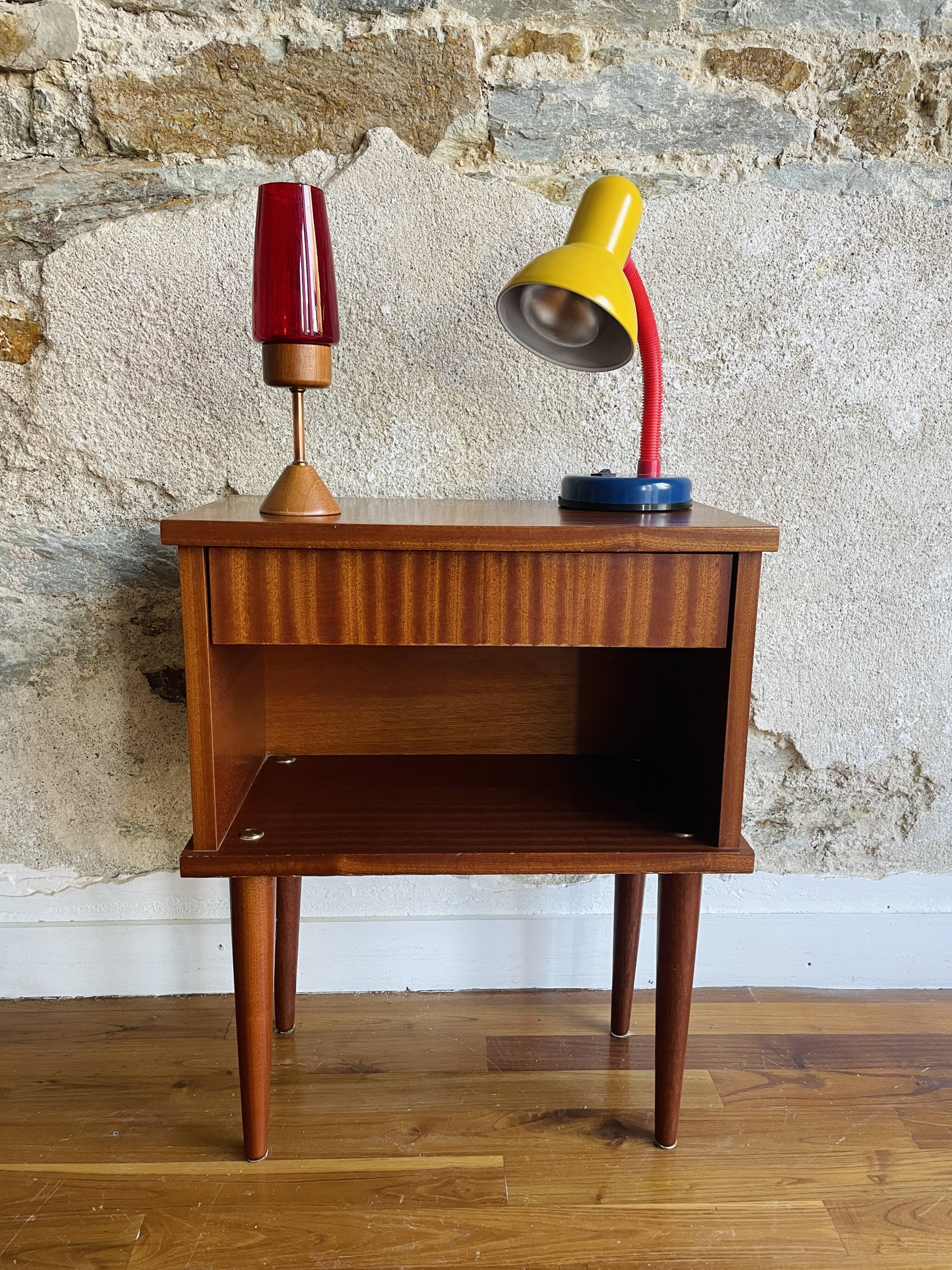 Table de chevet vintage
