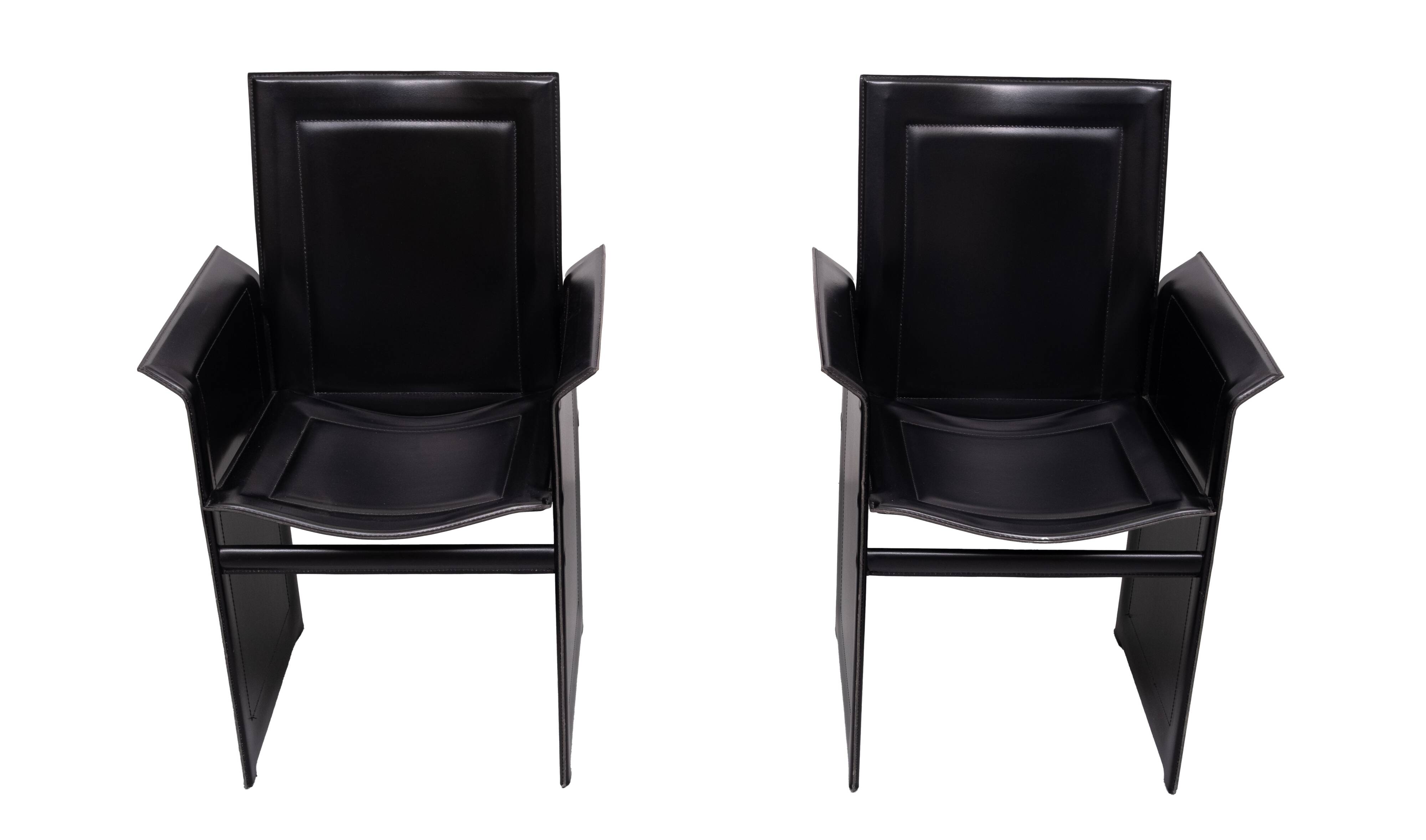 Pair Arm Chairs Arrben model solaria 1970s Italy