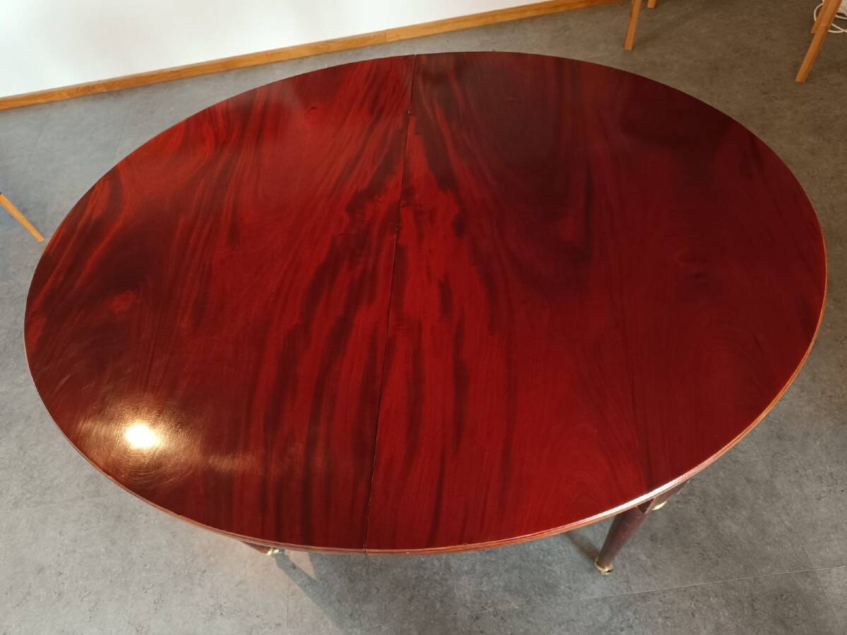 DINING TABLE MAHOGANY RESTORATION PERIOD