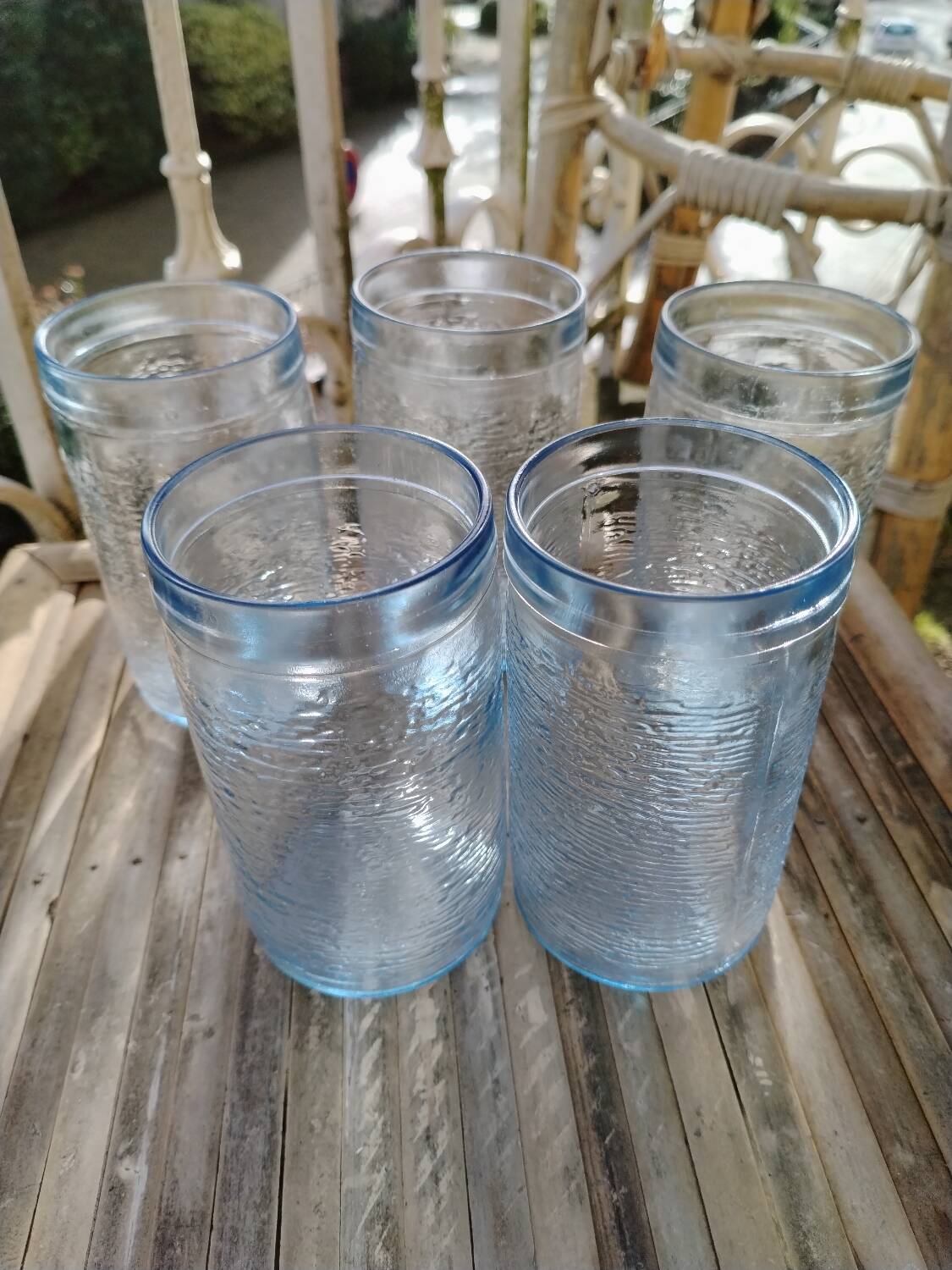 Blue water drop Gelado glasses