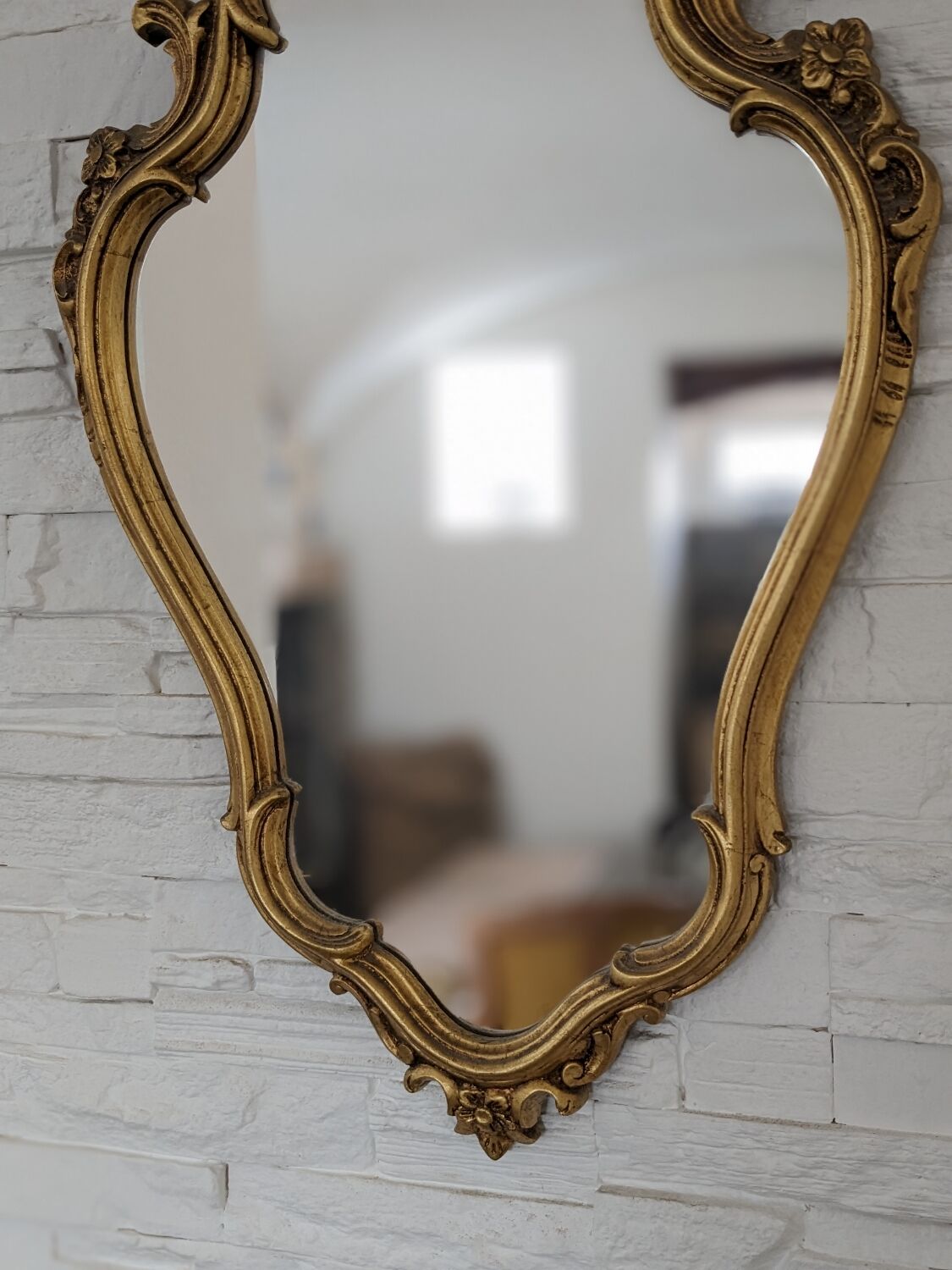 Baroque mirror regency louis XV style