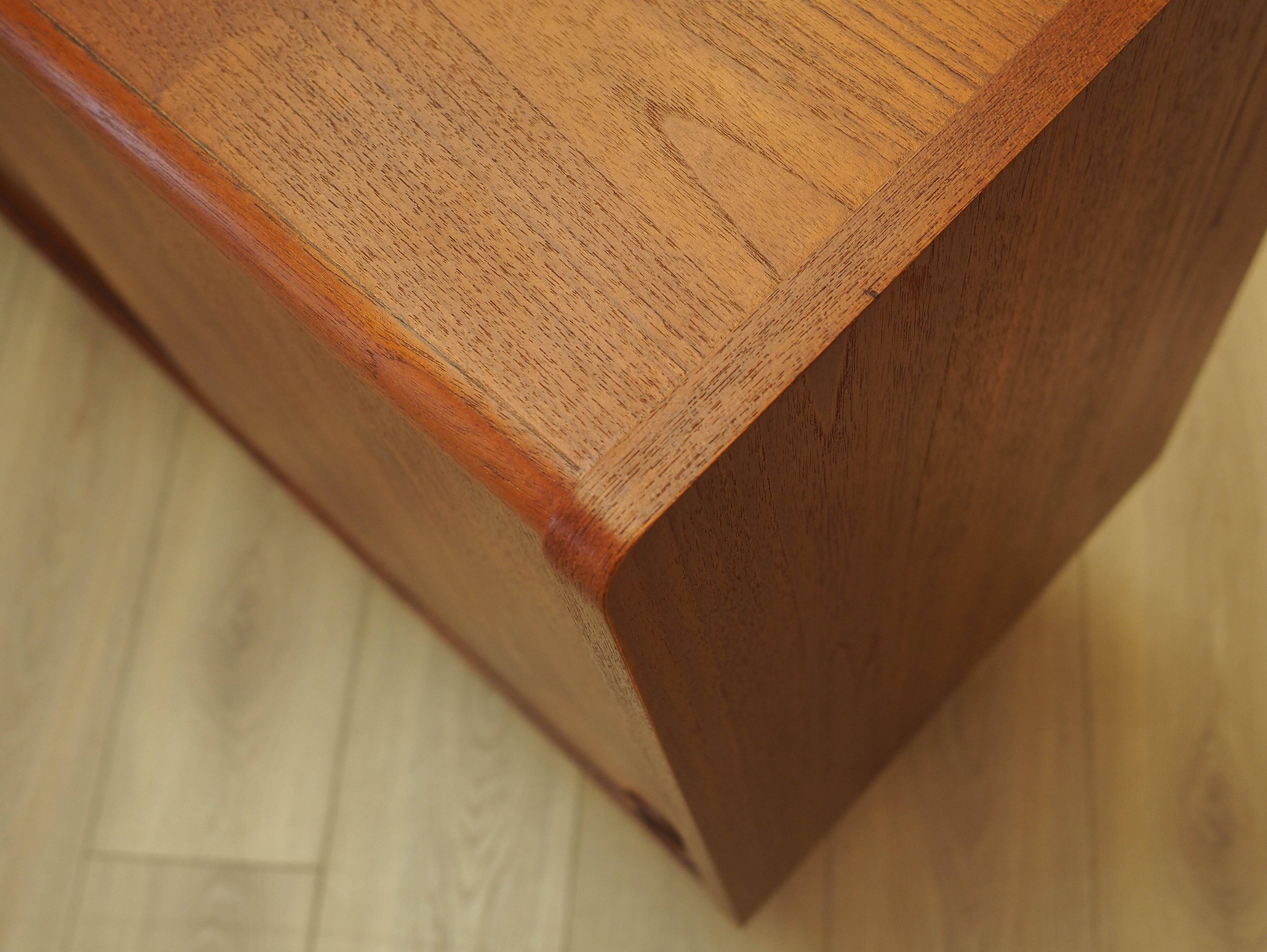 Teak sideboard, Danish design, 1970s, made in Denmark