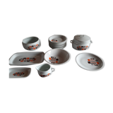 Vintage tableware service
