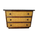 Rattan dresser Maugrion