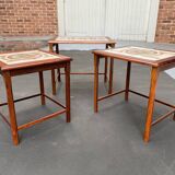 Scandinavian nesting tables