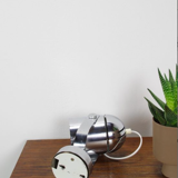 Vintage chrome wall lamp