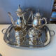 Tea service coffee metal silverware