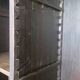 Armoire de ferme en chêne sculpté antique, 1780