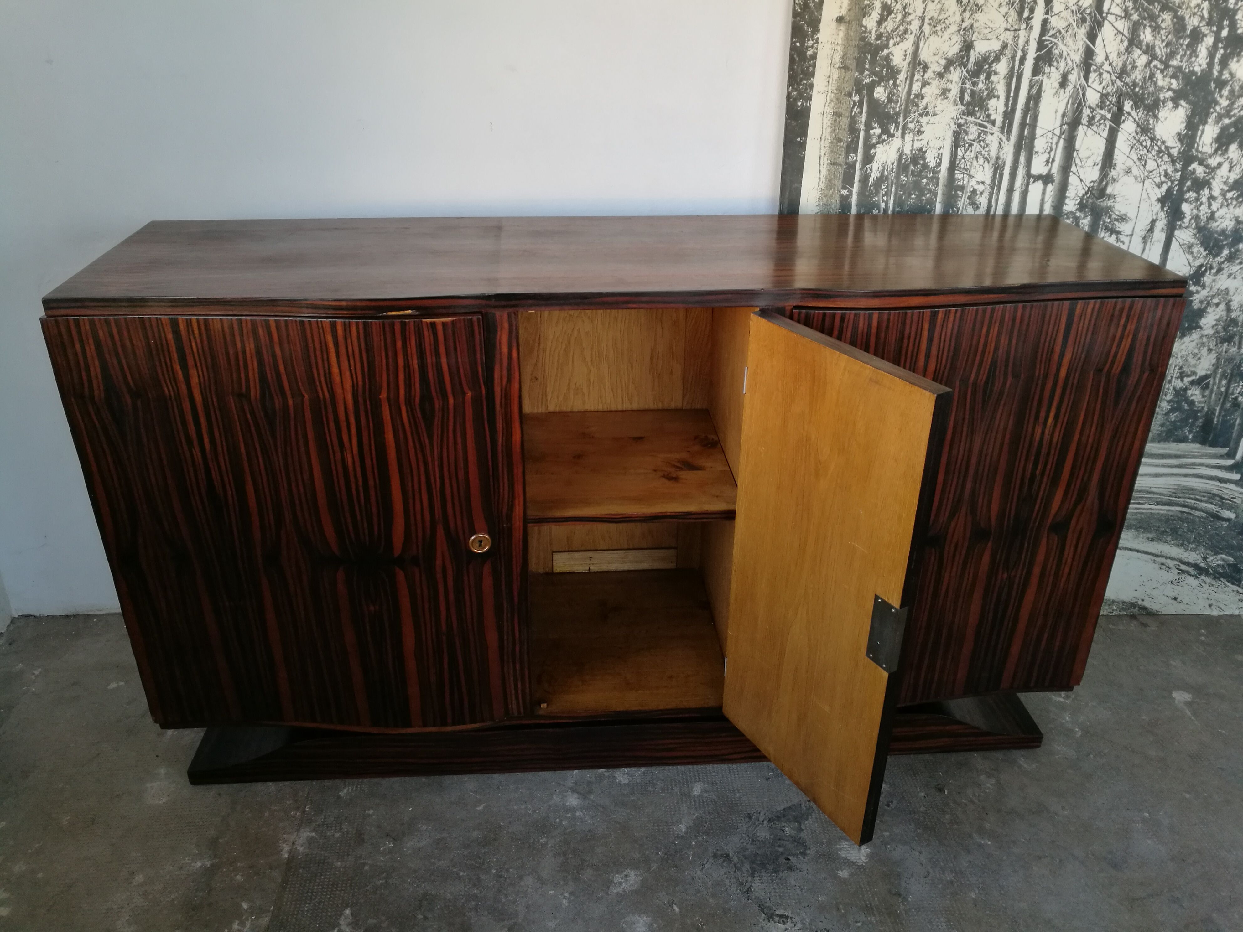 Sideboard in macassar ebony