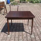 Scandinavian extendable rosewood dining table - 1960