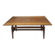 Metamorphic dining / coffee table in teak by Kai Kristiansen, Denmark 1960s