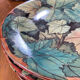 Assiettes Gien Feuillage vintage
