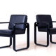 Pair of Rosenthal Studio Line armchairs by Burkhard Vogtherr 1970's