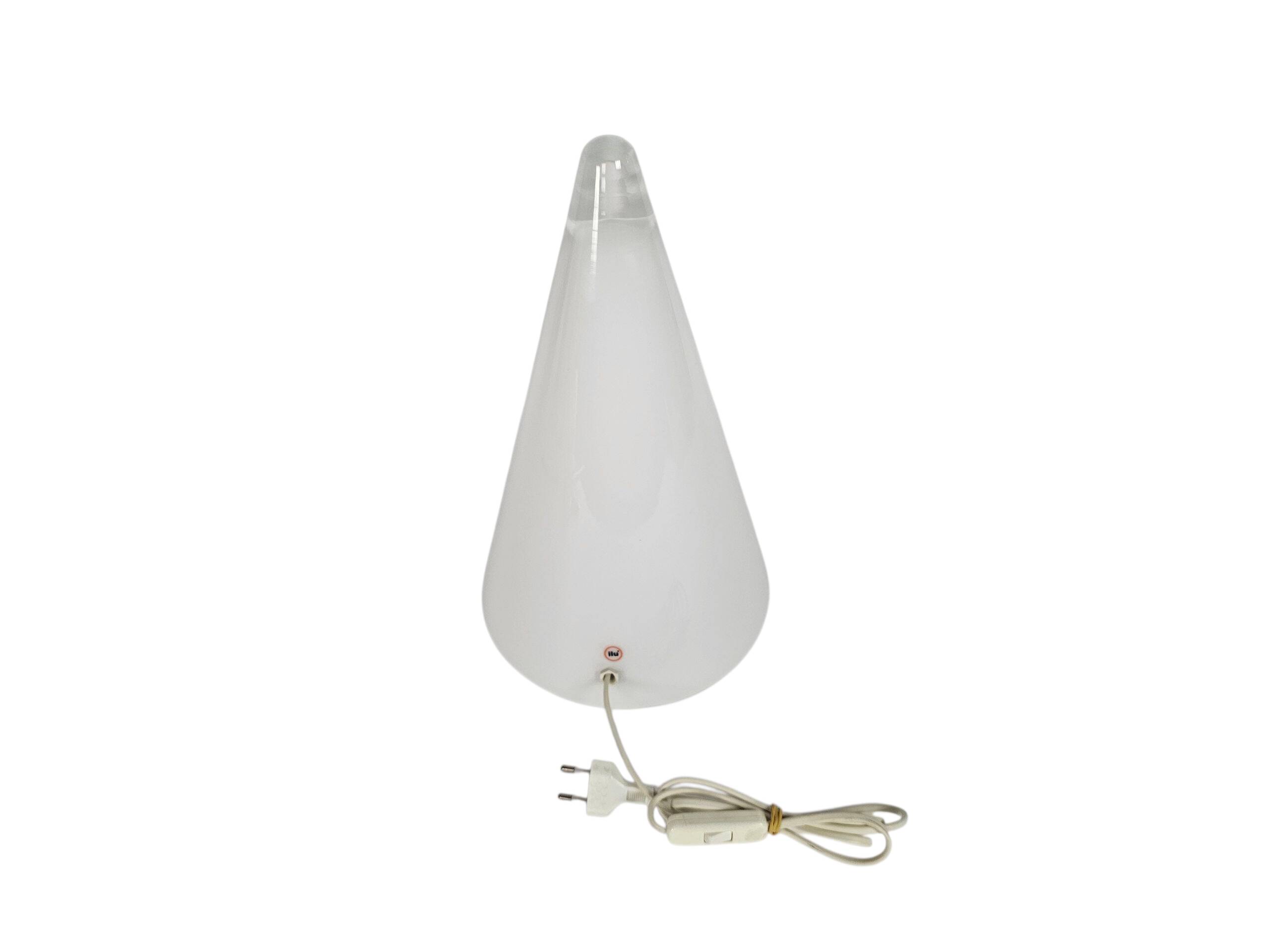 Ilu di Vetro - Teepee Lamp - Cone lamp - glass - 1990's