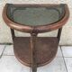 Rattan headboard and bedside table and caning