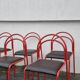 Vintage table and 6 chairs set