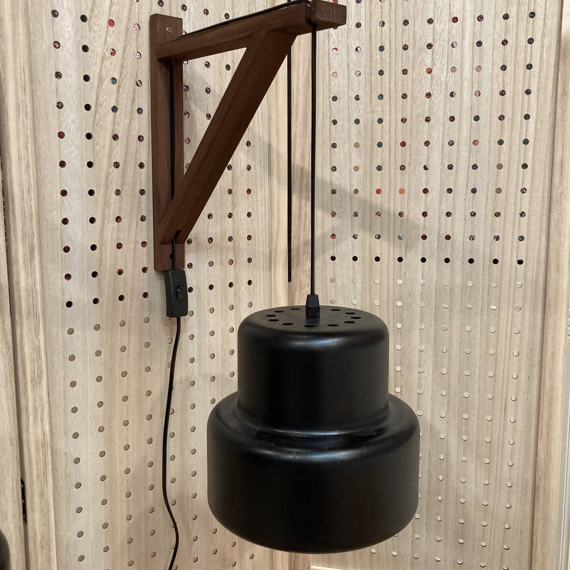 Pair of modular wall lights by jo hammerborg "design 1950".