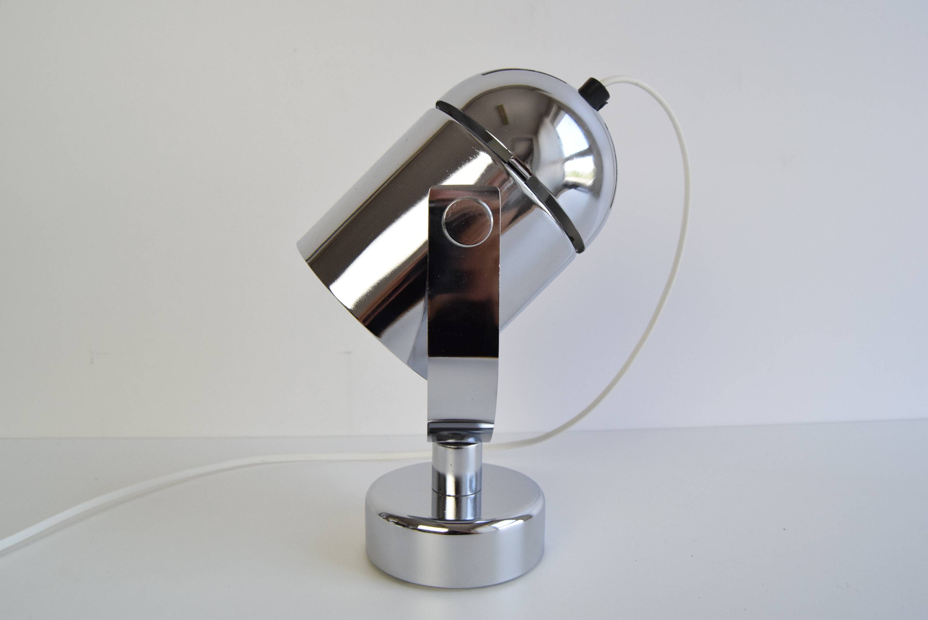Chrome wall Lamp by Stanislav Indra for Combi Lux, 1970's.
