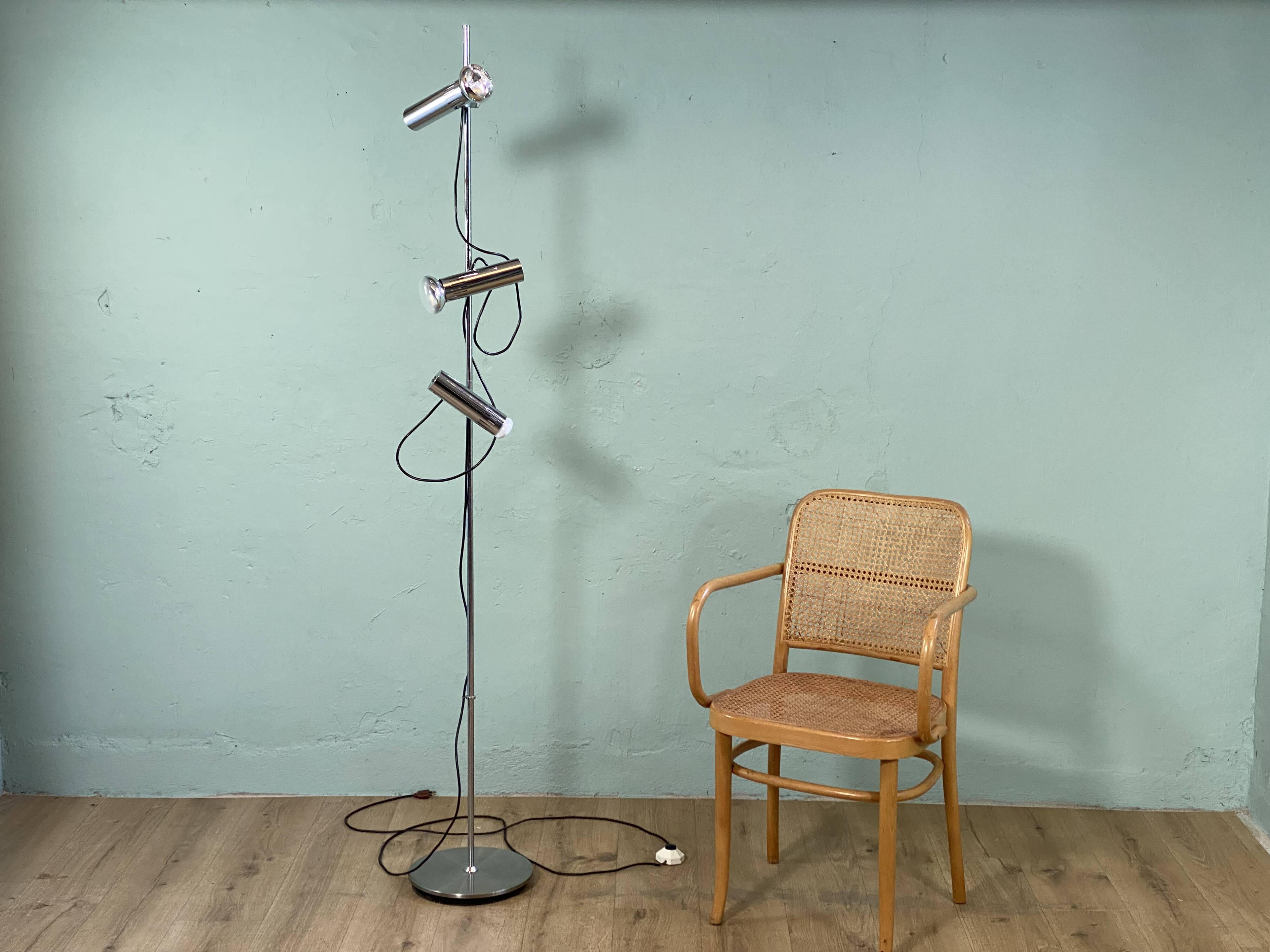 Lampadaire vintage design 70