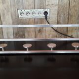 Aluminum wall coat holder