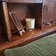 Antique headboard