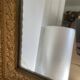 Antique Gilded Mercury Wall Mirror Napoleon III 71x57cm