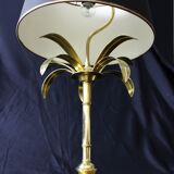 Hollywood Regency style bamboo lamp, 1960.
