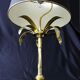 Hollywood Regency style bamboo lamp, 1960.