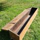 Bench / antique chest in solid oak - 196cm