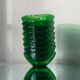 8 ramekins, translucent green tempered glass cups, vereco france shape