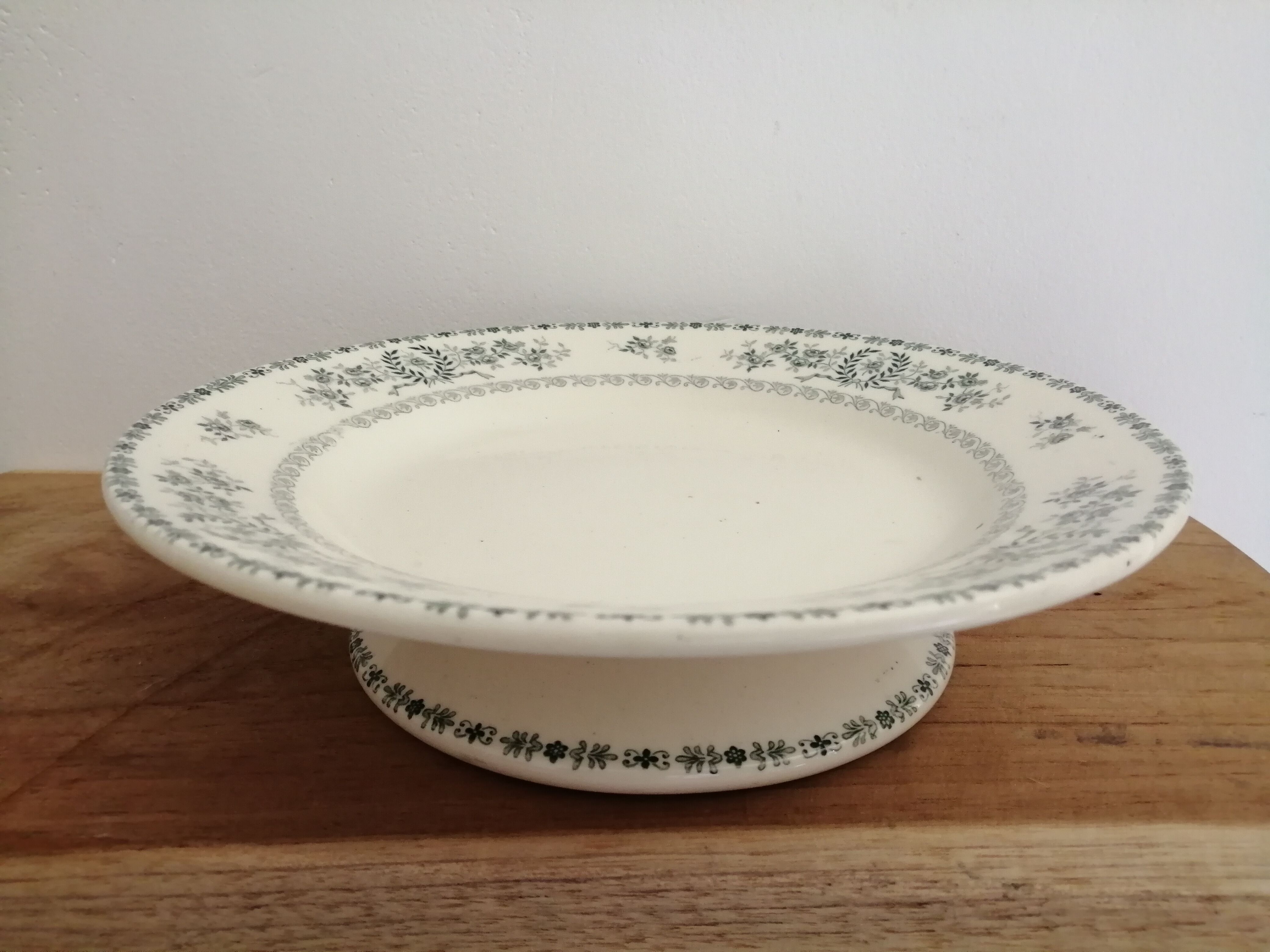 Former presentation plate Manufacture TERRE DE FER / Compotier