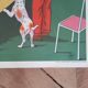 Affiche d'école Rossignol "le repas en famille " & "la maladie"