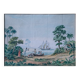 Tableau Aquarelle étude "Scène coloniale" Conquête de l'Amérique