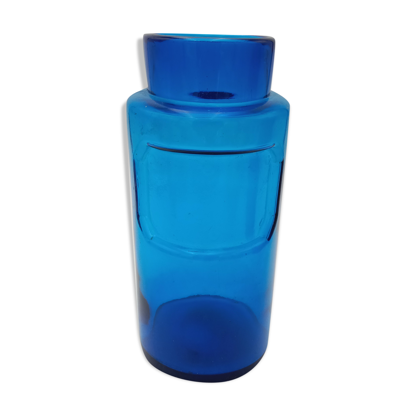 Pot d'apothicaire bleu