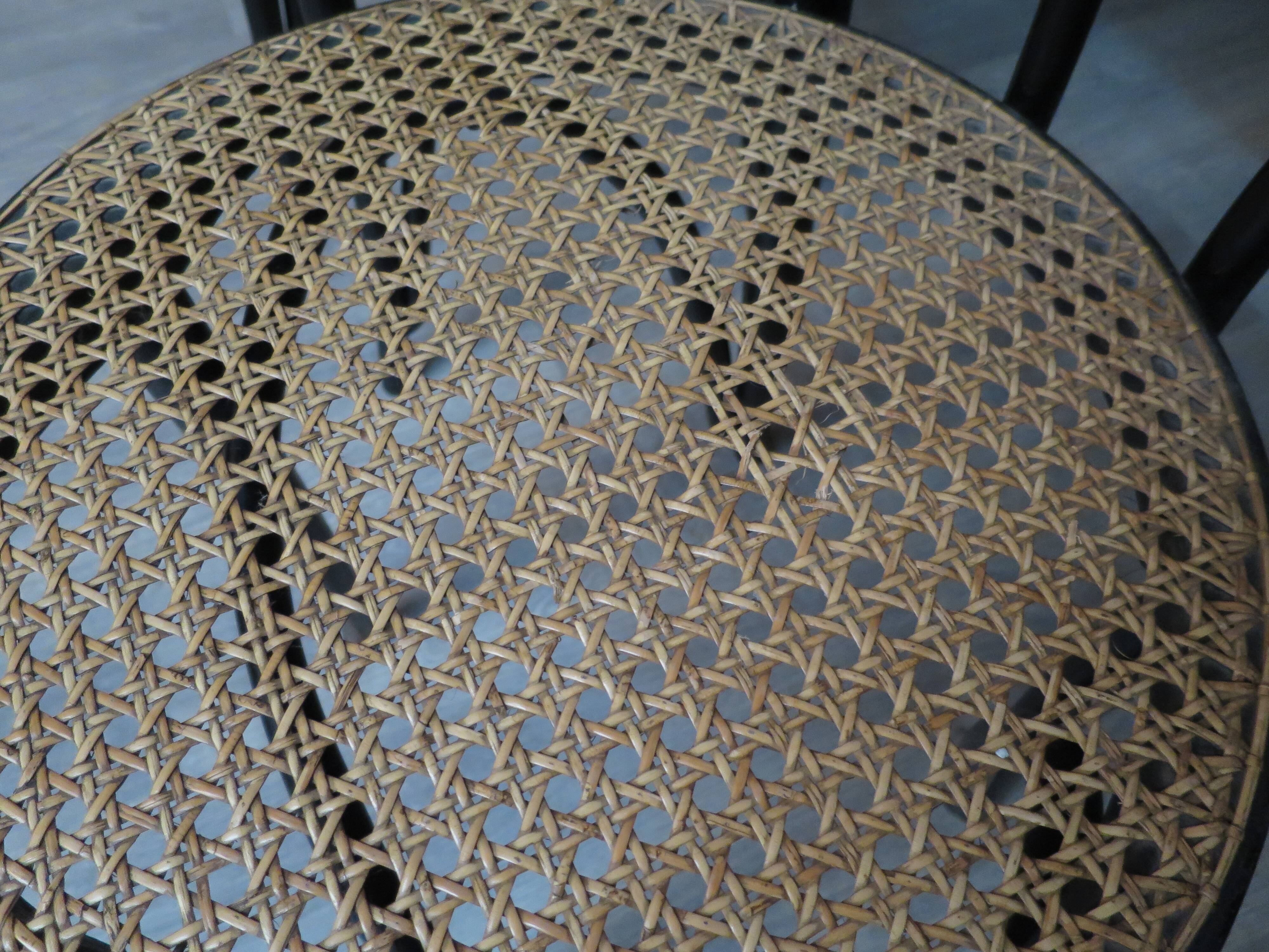 Pair of chairs bentwood black