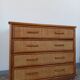 Commode rotin et bambou, 80's