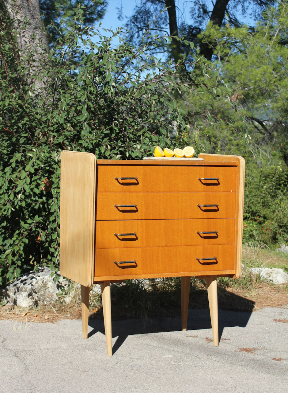 Vintage dresser stamped "SAM"