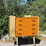 Vintage dresser stamped "SAM"