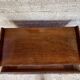 Commode vintage scandinave en bois exotique – 4 tiroirs