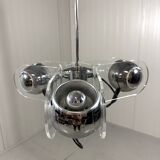 Gino Sarfatti style plexiglass hanging lamp 1970’s