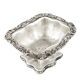 Biedermeier salt cellar, silver-plated copper, Poland, 19th century