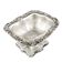 Biedermeier salt cellar, silver-plated copper, Poland, 19th century