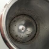 Silver metal coffee maker