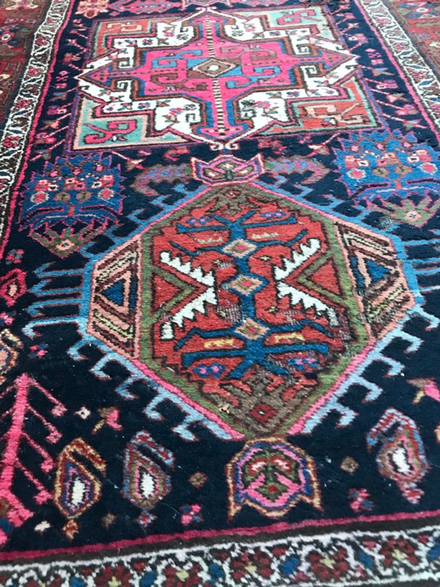 Carpet old persian corridor 100 x 375 cm