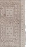 Vintage Turkish Oushak Handwoven Rug 150x214 cm